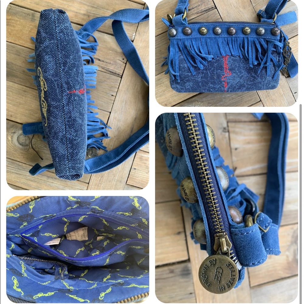 Ed hardy bag with dust bag